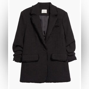 Cinq à Sept black Boucle Khloe Blazer